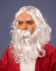Nikolausmaske Weihnachtsmann Latexmaske Santa Claus